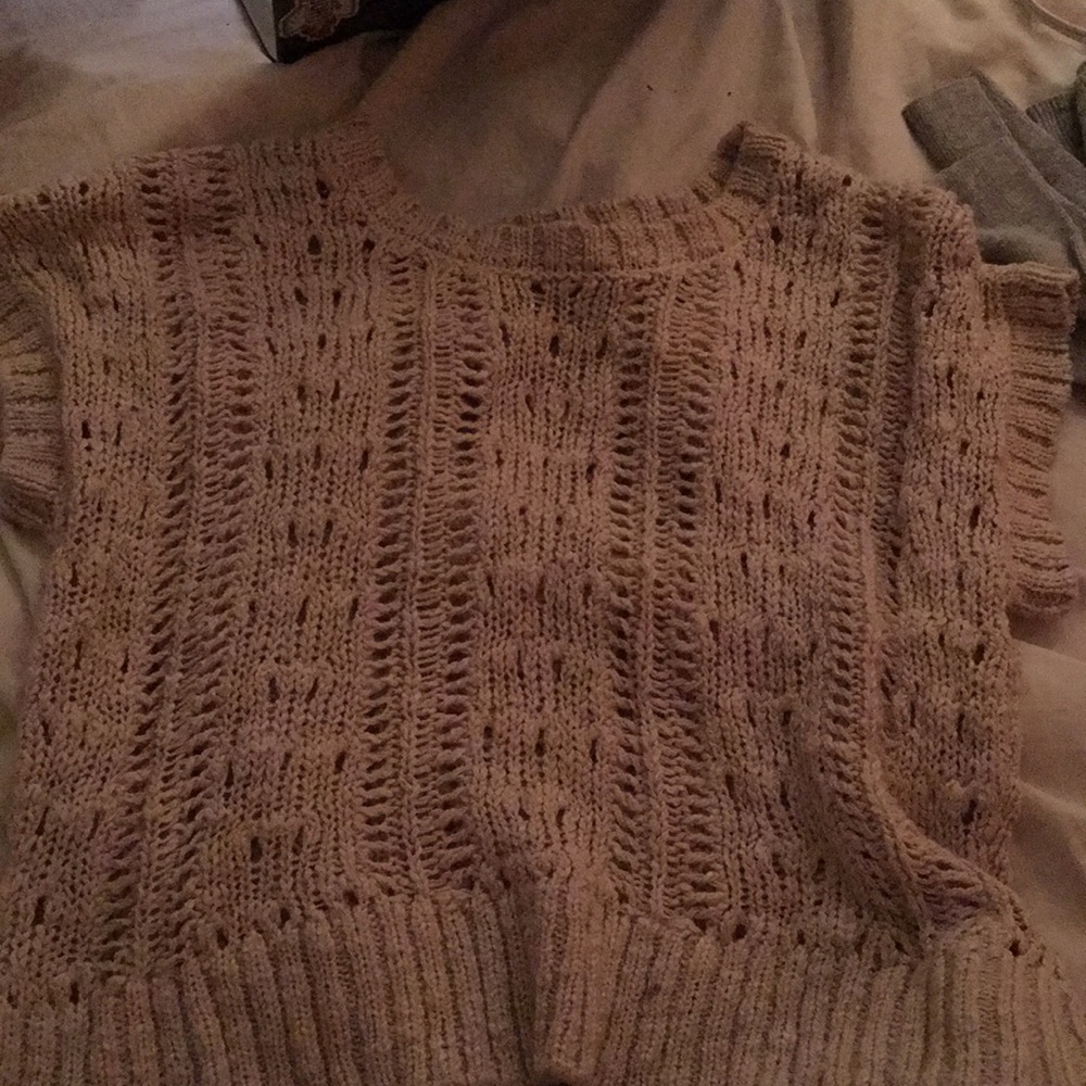 short sleeve sweater